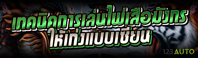 เทคนิคการเล่นไพ่เสือมังกร ให้เ