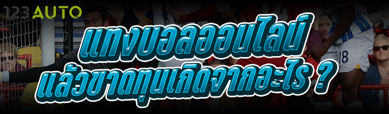 แทงบอลออนไลน์ แล้วขาดทุนเกิดจากอะไร ?